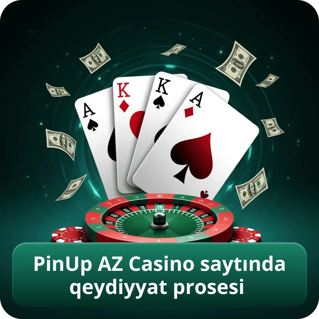 Pinup AZ Casino saytında qeydiyyat prosesi